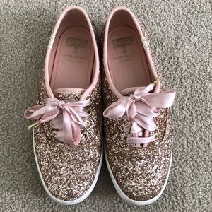 Kate Spade glitter Keds